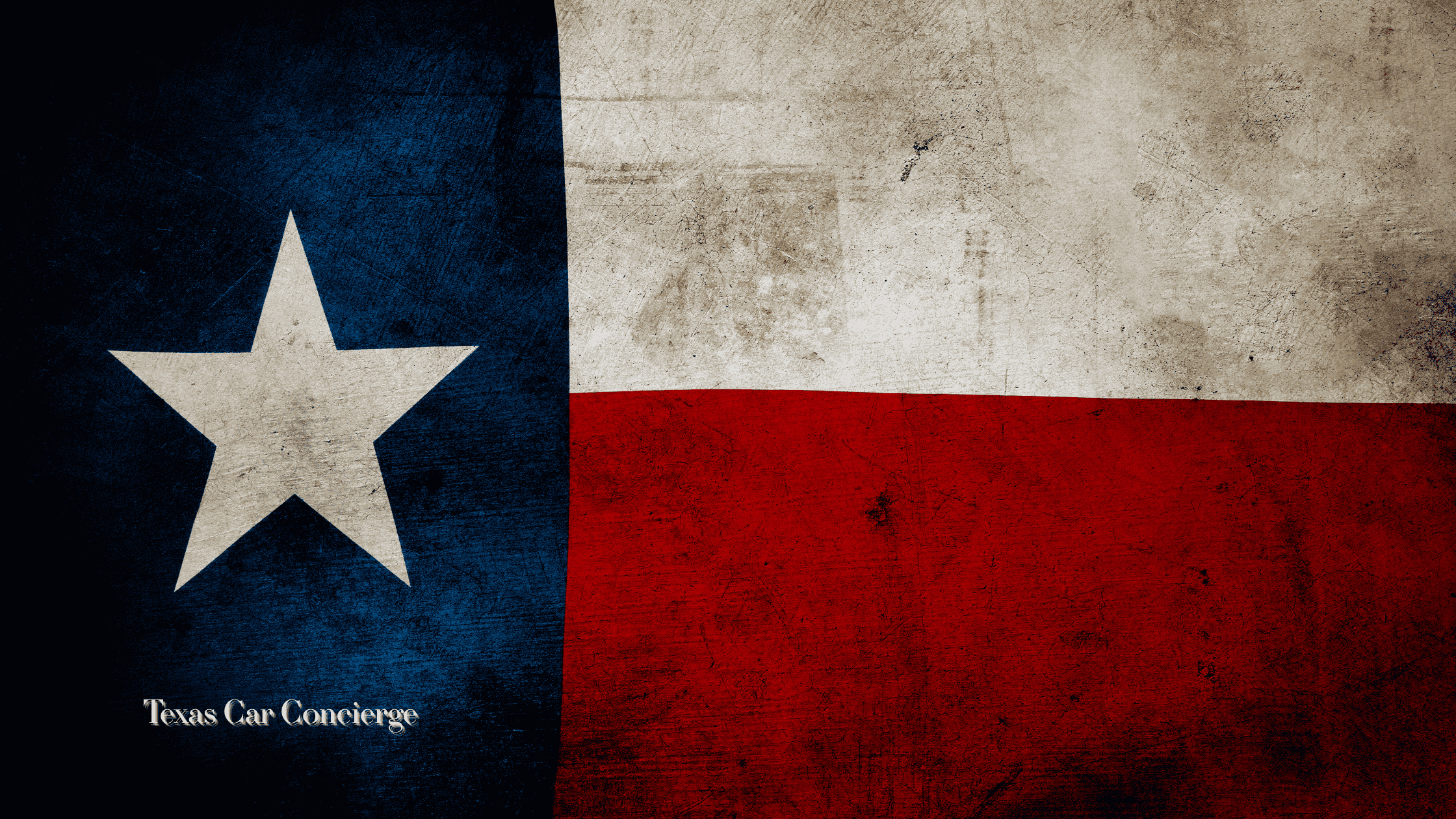 The lone star state flag